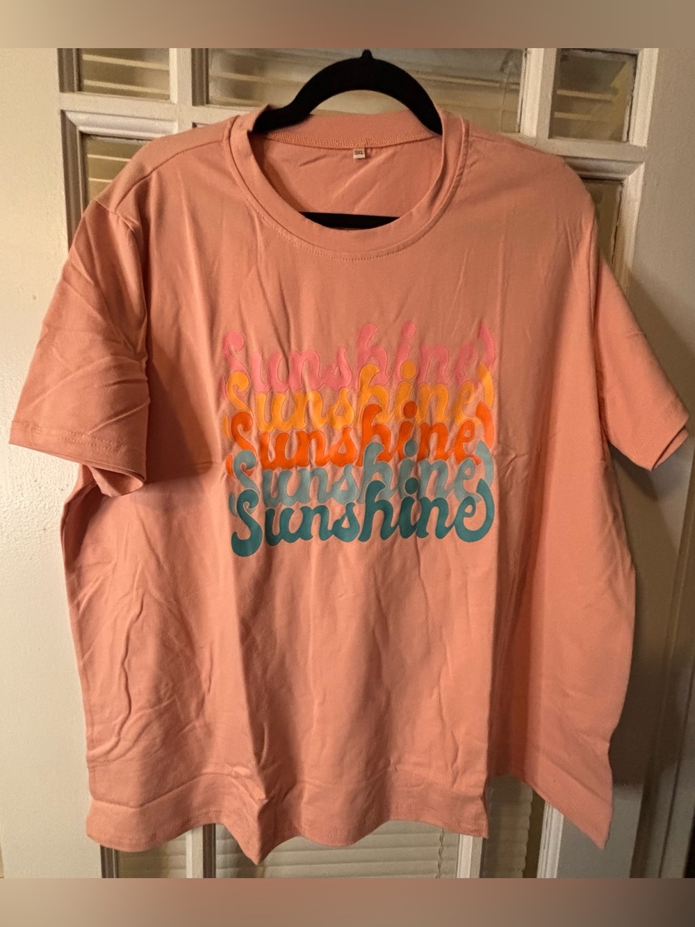 Kids Pink 'Sunshine' Graphic Tee